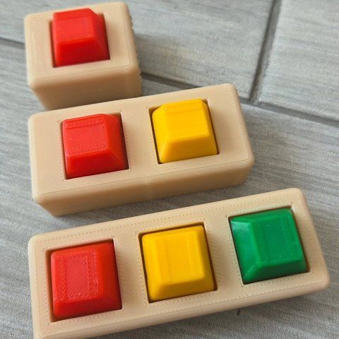 Комплект клікерів для поділу слів на склади (🔴🟡🟢) 000048 фото
